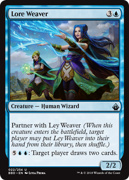 Lore Weaver (Battlebond) Light Play