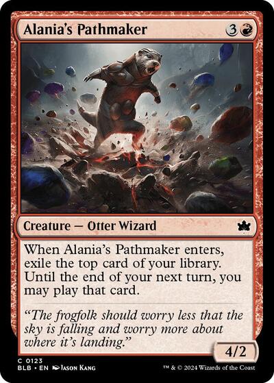 Alania's Pathmaker (Bloomburrow) Light Play