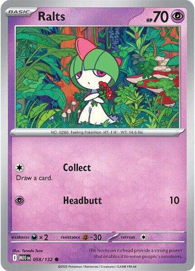 Ralts (ME01: Mega Evolution) Light Play