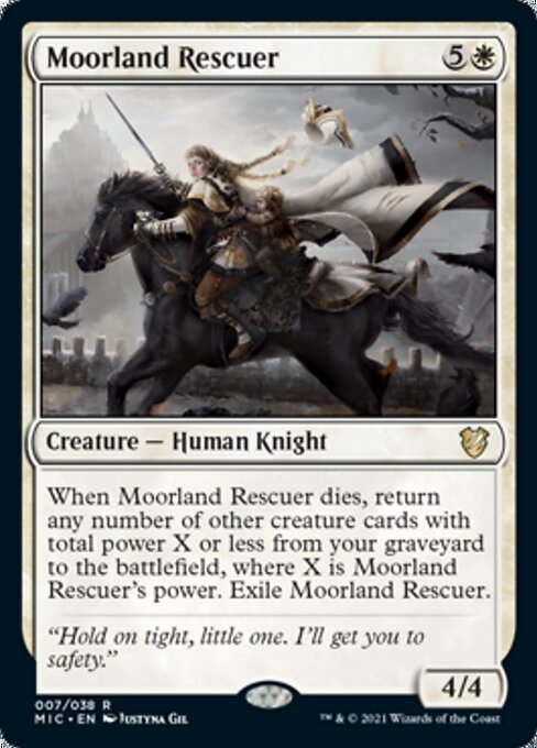 Moorland Rescuer (Commander 2021 Midnight Hunt) Light Play