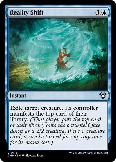 Reality Shift (Commander Masters) Light Play