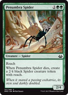Penumbra Spider (Modern Masters 2017) Light Play Foil