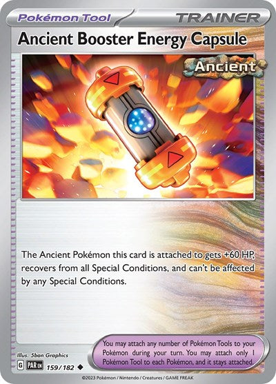 Ancient Booster Energy Capsule (Scarlet and Violet: Paradox Rift) Light Play