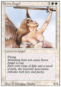 Serra Angel (Revised) Heavy Play