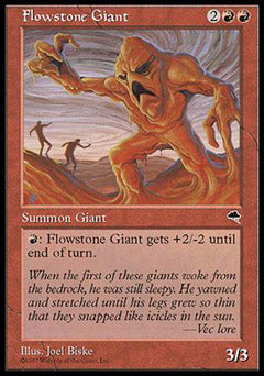 Flowstone Giant (Tempest) Light Play