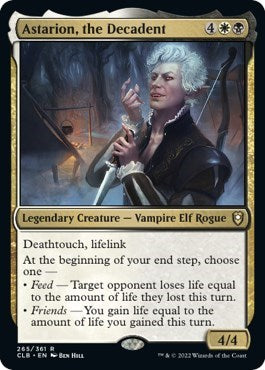Astarion, the Decadent (Commander Legends: Battle for Baldur's Gate) Light Play