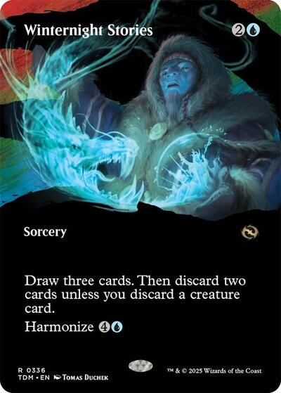 Winternight Stories (Borderless) (Tarkir: Dragonstorm) Light Play