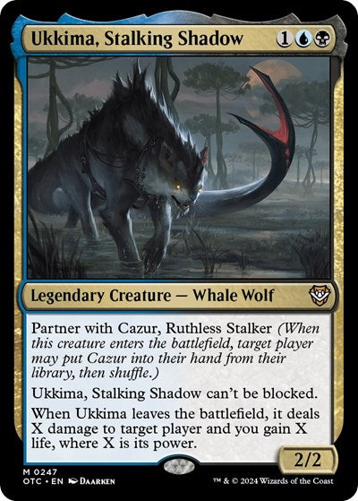 Ukkima, Stalking Shadow (Commander: Outlaws of Thunder Junction) Light Play