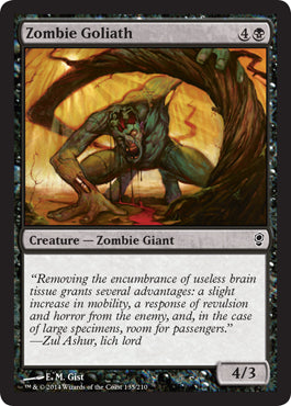 Zombie Goliath (Conspiracy) Light Play Foil