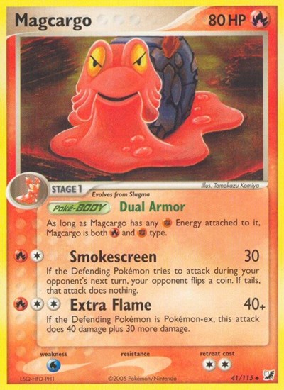 Magcargo (Unseen Forces) Medium Play Reverse Holofoil