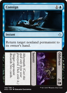 Consign to Oblivion (Hour of Devastation) Light Play Foil
