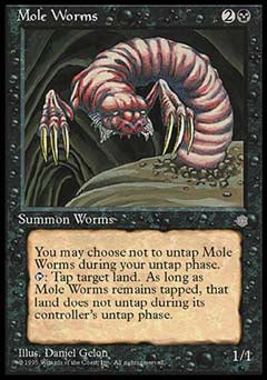 Mole Worms (Ice Age) Light Play