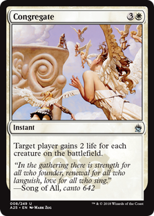 Congregate (Masters 25) Light Play