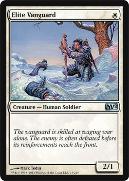 Elite Vanguard (Magic 2012 Core Set) Light Play