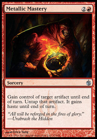 Metallic Mastery (Mirrodin Besieged) Light Play