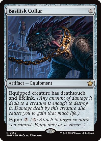 Basilisk Collar (Foundations) Light Play