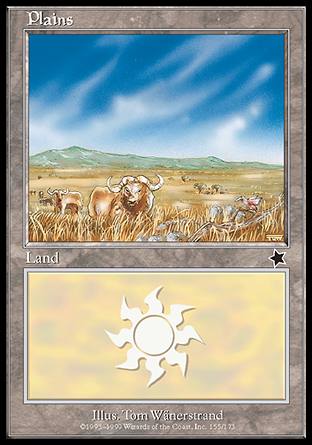 Plains (155) (Starter 1999) Medium Play