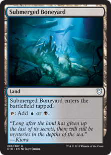 Submerged Boneyard (Commander 2018) Light Play