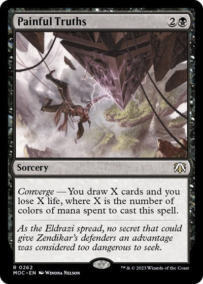 Painful Truths (Commander: March of the Machine) Light Play