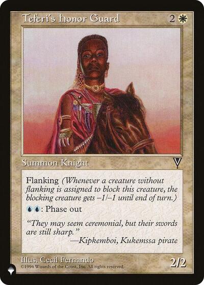 Teferi's Honor Guard (The List) Light Play