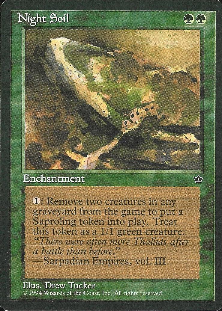 Night Soil (Tucker) (Fallen Empires) Light Play