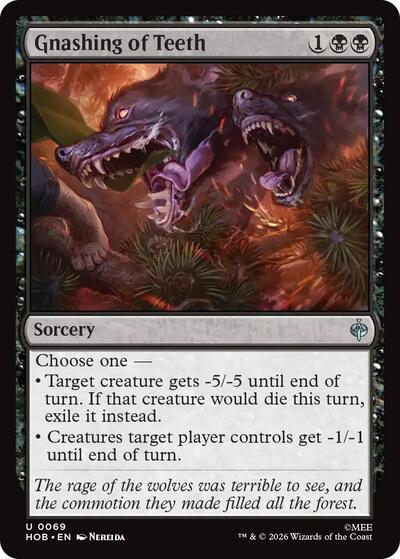 Gnashing of Teeth (The Hobbit) Light Play