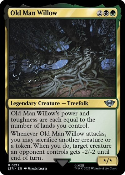 Old Man Willow (Universes Beyond: The Lord of the Rings: Tales of Middle-earth) Light Play