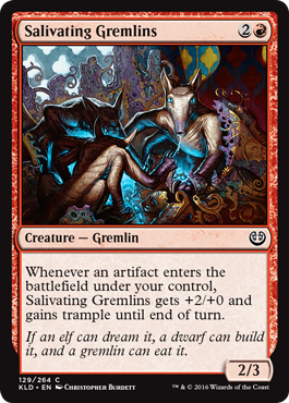 Salivating Gremlins (Kaladesh) Light Play