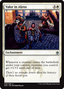 Valor in Akros (Masters 25) Light Play