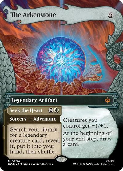The Arkenstone (Showcase) (The Hobbit) Light Play Foil