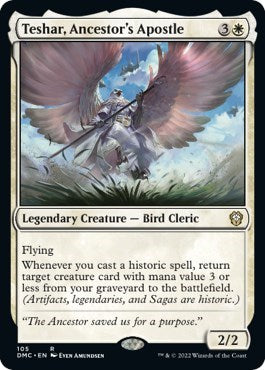 Teshar, Ancestor's Apostle (Commander: Dominaria United) Light Play