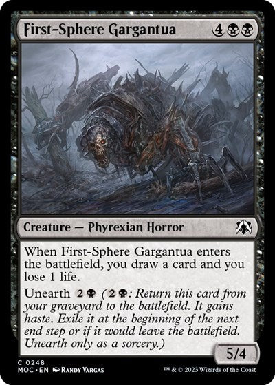 First-Sphere Gargantua (Commander: March of the Machine) Light Play