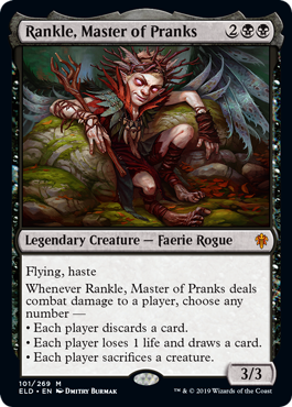 Rankle, Master of Pranks (Throne of Eldraine) Light Play
