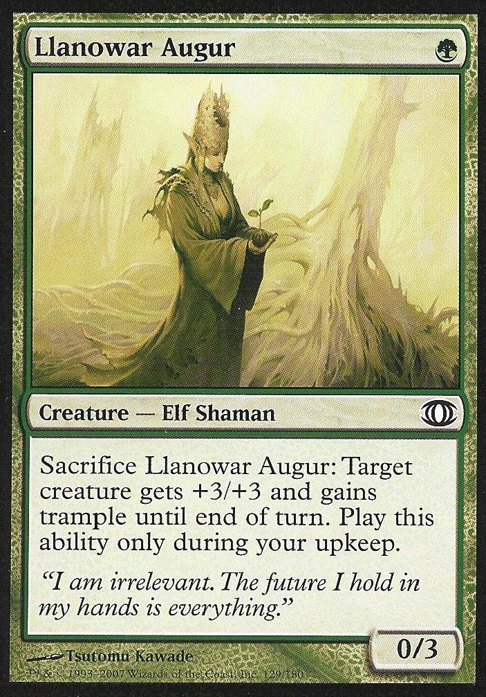 Llanowar Augur (Futuresight) Light Play