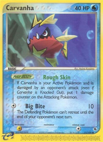 Carvanha (Ruby and Sapphire) Medium Play