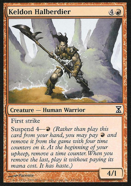 Keldon Halberdier (Time Spiral) Medium Play