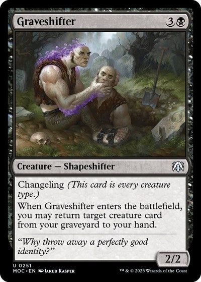 Graveshifter (Commander: March of the Machine) Light Play