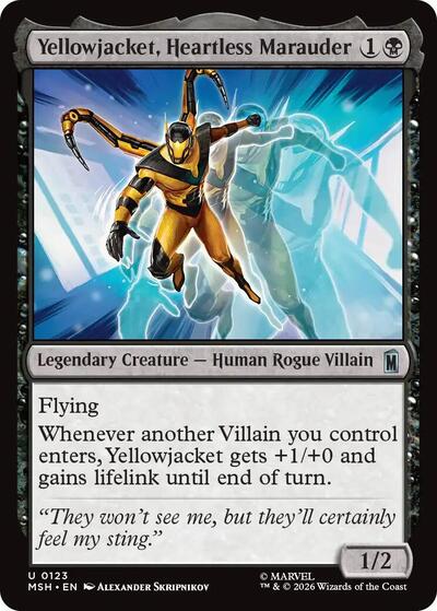 Yellowjacket, Heartless Marauder (Marvel Super Heroes) Light Play