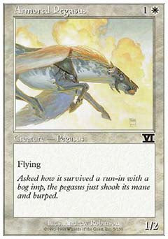 Armored Pegasus (Classic 6th Edition) Light Play