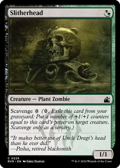 Slitherhead (Ravnica Remastered) Light Play