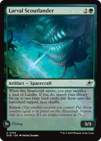 Larval Scoutlander (Edge of Eternities) Light Play