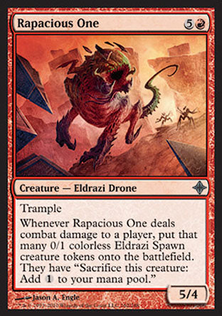 Rapacious One (Rise of the Eldrazi) Medium Play