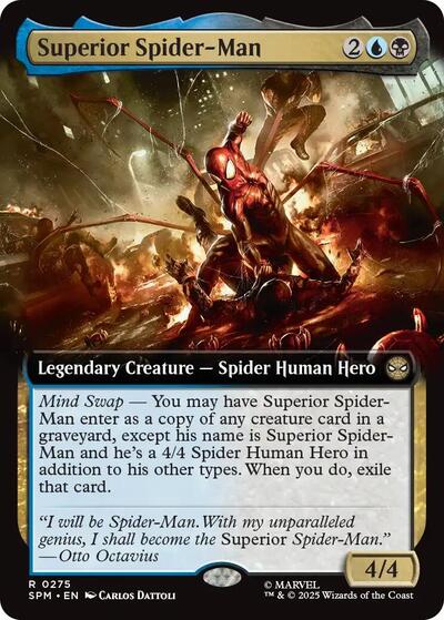 Superior Spider-Man (Extended Art) (Marvel's Spider-Man) Light Play Foil