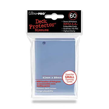 Ultra Pro Small Deck Protectors - Clear (60ct)
