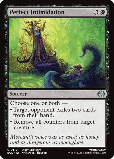 Perfect Intimidation (Lorwyn Eclipsed) Light Play Foil