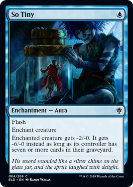 So Tiny (Throne of Eldraine) Light Play Foil