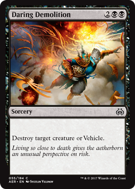 Daring Demolition (Aether Revolt) Light Play