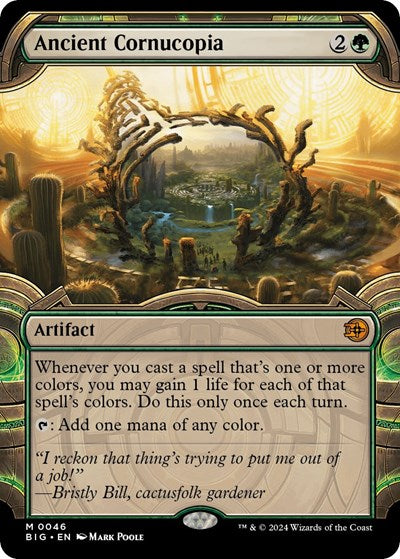 Ancient Cornucopia (Showcase) (Outlaws of Thunder Junction: The Big Score) Light Play Foil