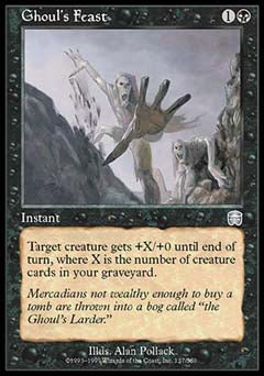 Ghoul's Feast (Mercadian Masques) Light Play