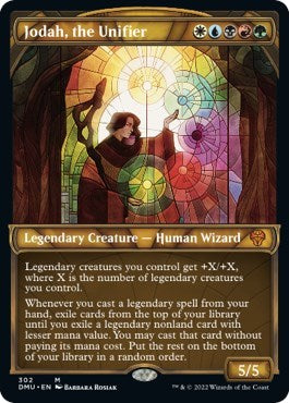 Jodah, the Unifier (Showcase) (Dominaria United) Light Play